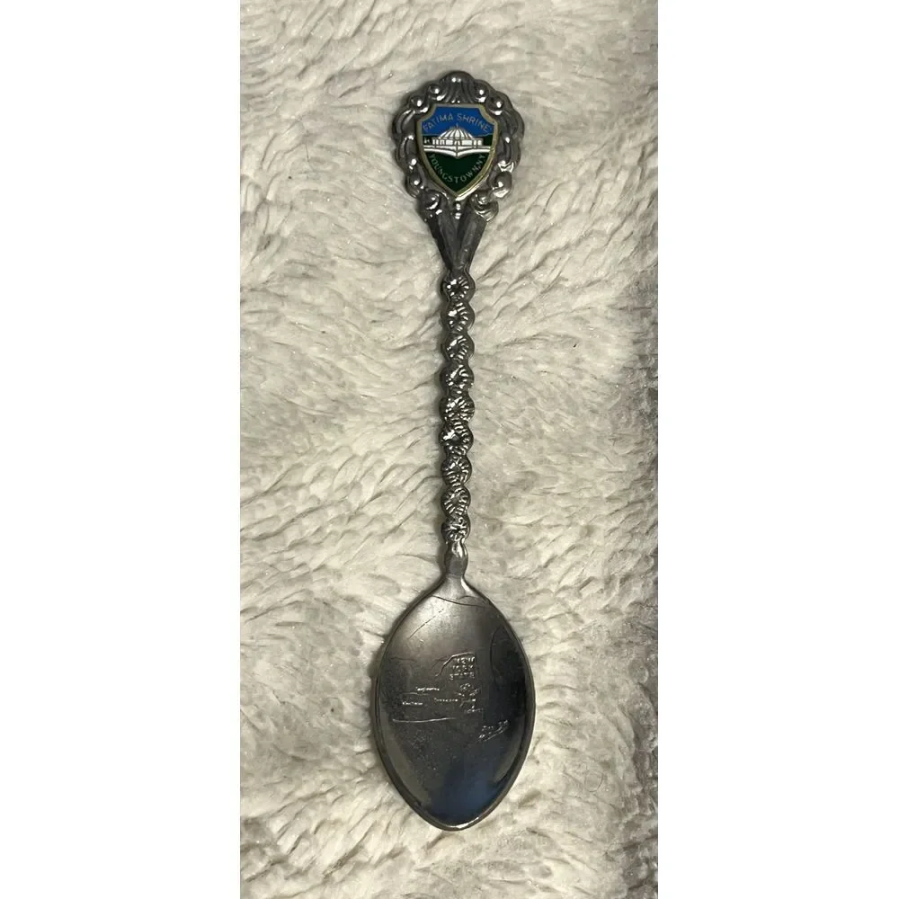 Vintage  Fatima Shrine Souvenir Spoon US Collectible Youngstown‎ New York NY